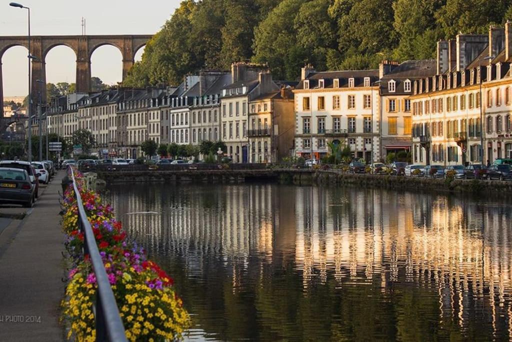 Logement Entier 50 M² Proche Centre Ville Morlaix Exteriör bild